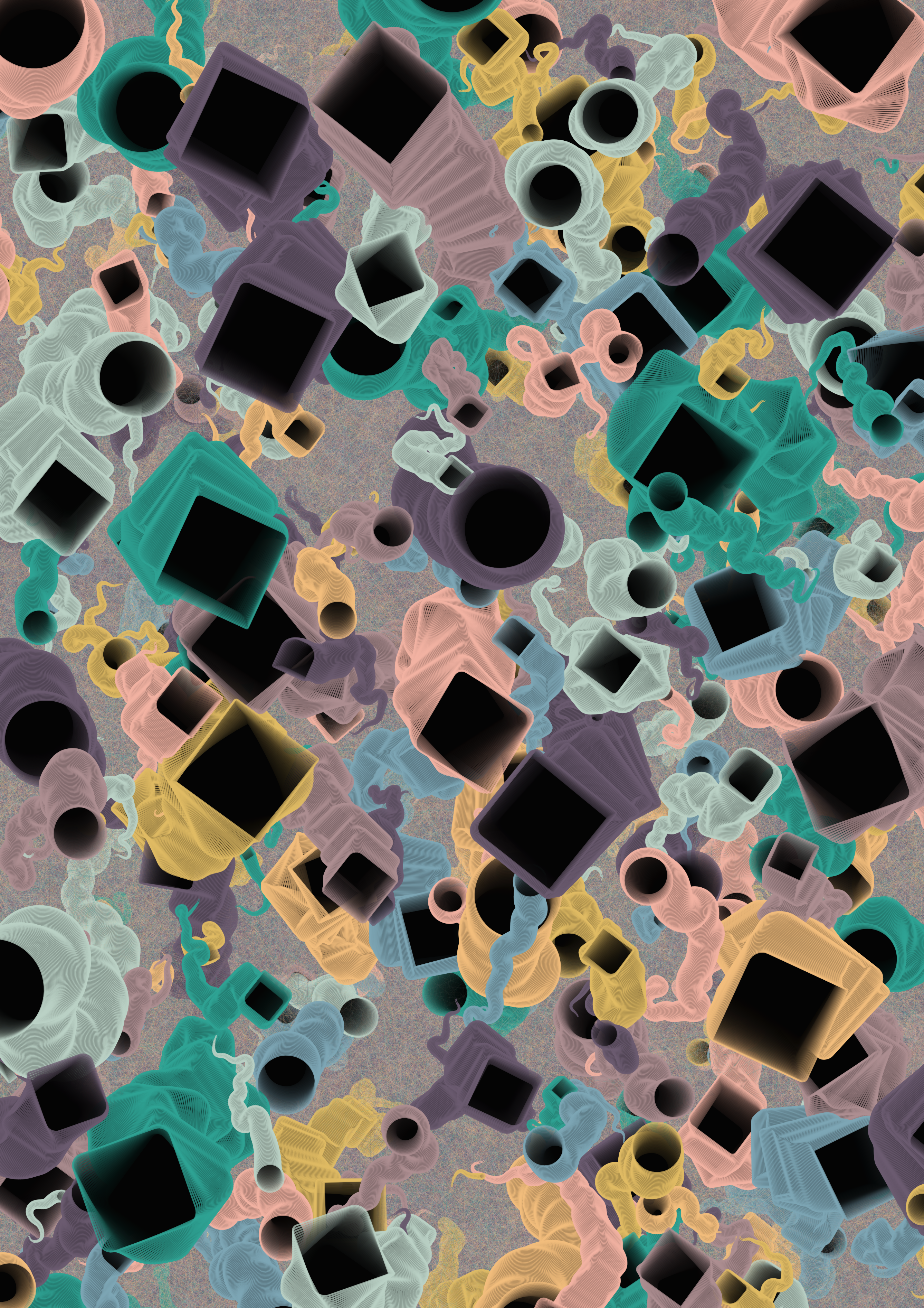 Clew #182 - translucent, no core