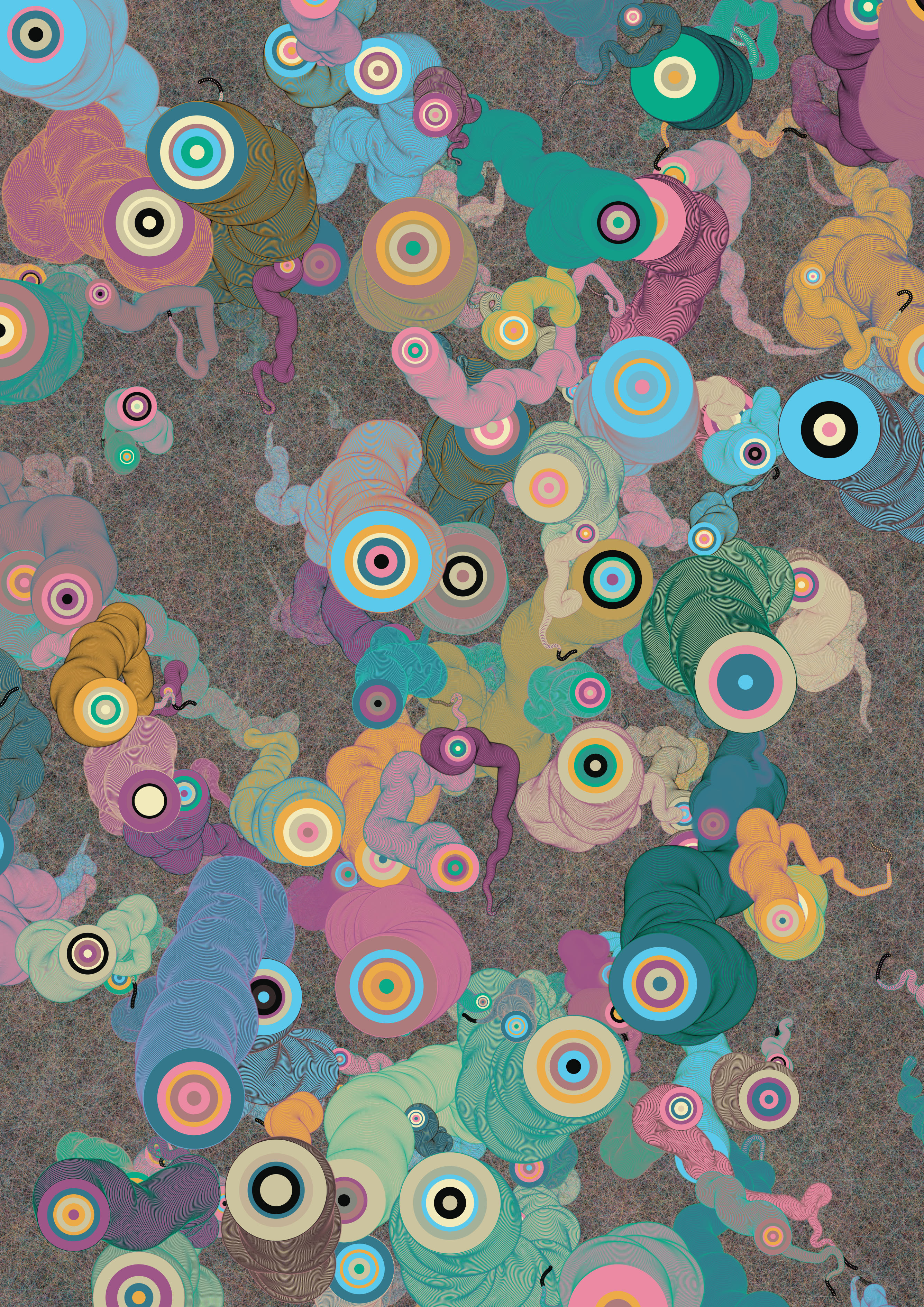 Clew #413 - medium background depth