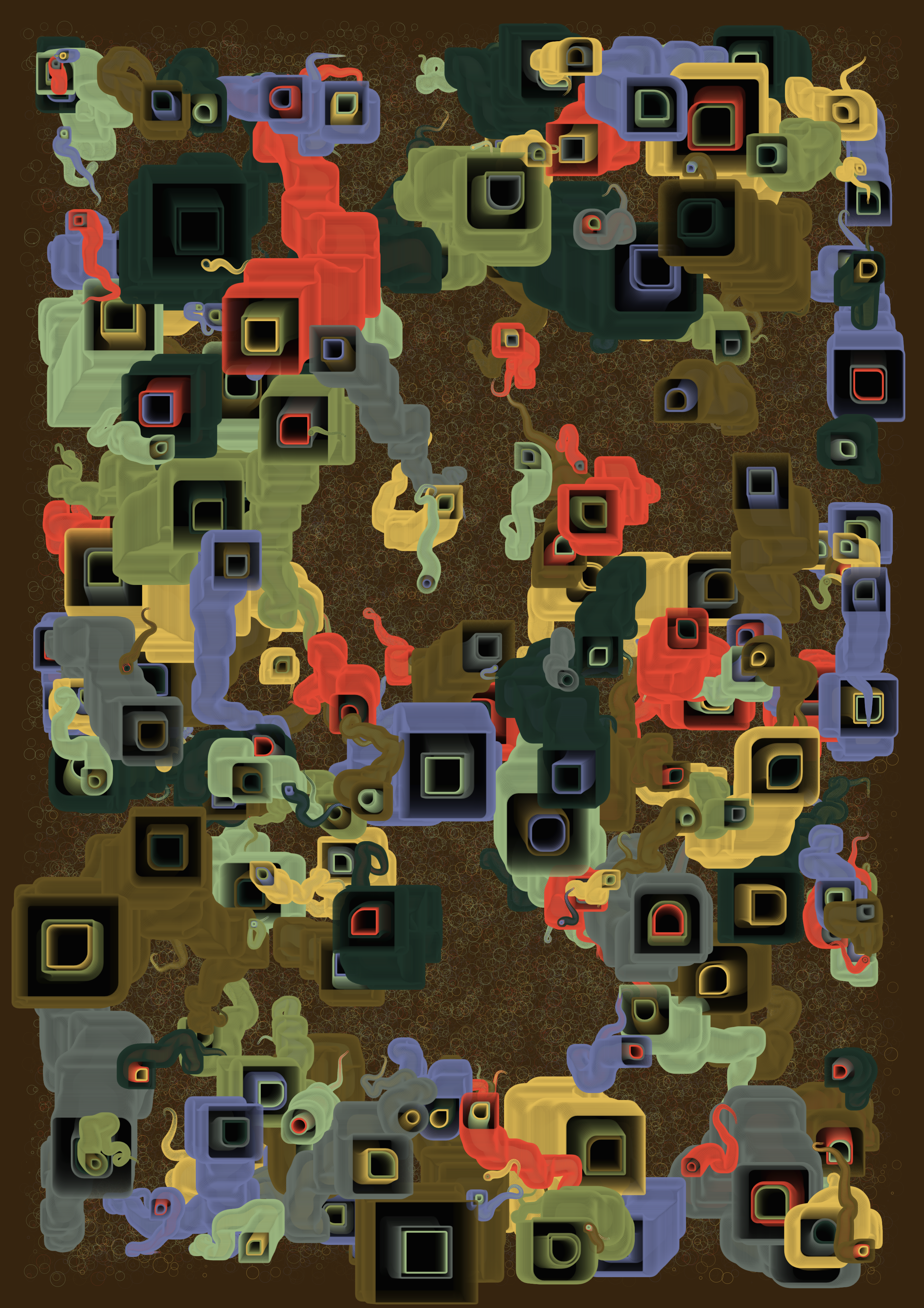 Clew #430 - background and foreground frame