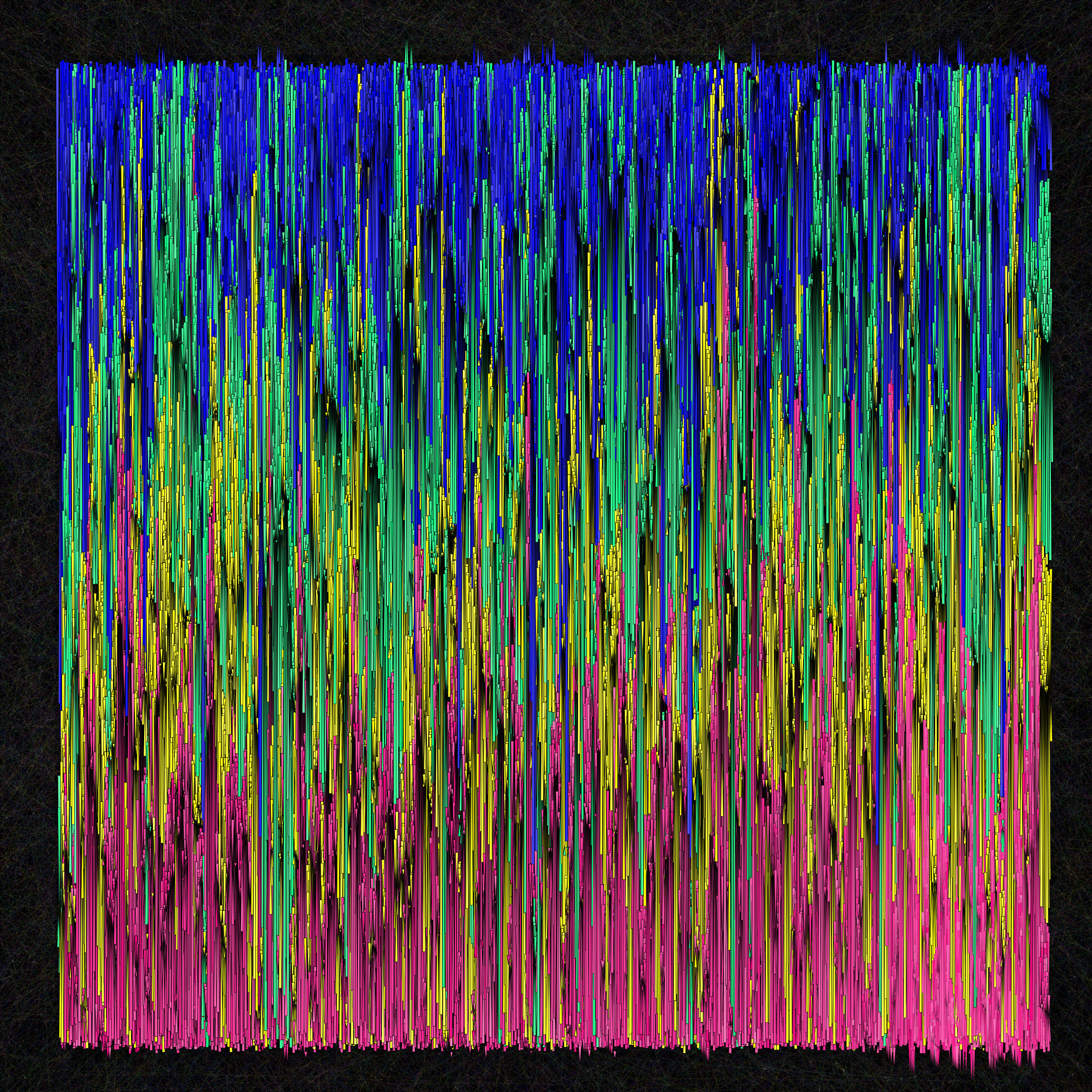 four - dark background